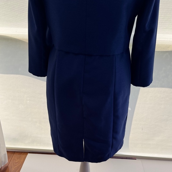 Elegant Blue Women's Sheath Dress with Jacket. NWT. - Picture 9 of 9